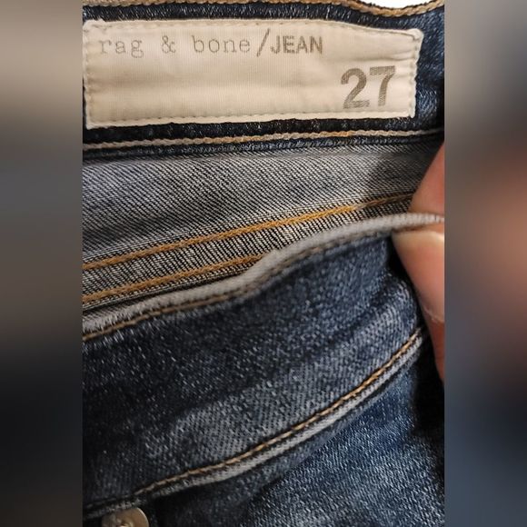 Rag & Bone | Skinny Fit | Blue Jeans | Size: 27 - Picture 3 of 4